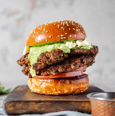 lamb burger